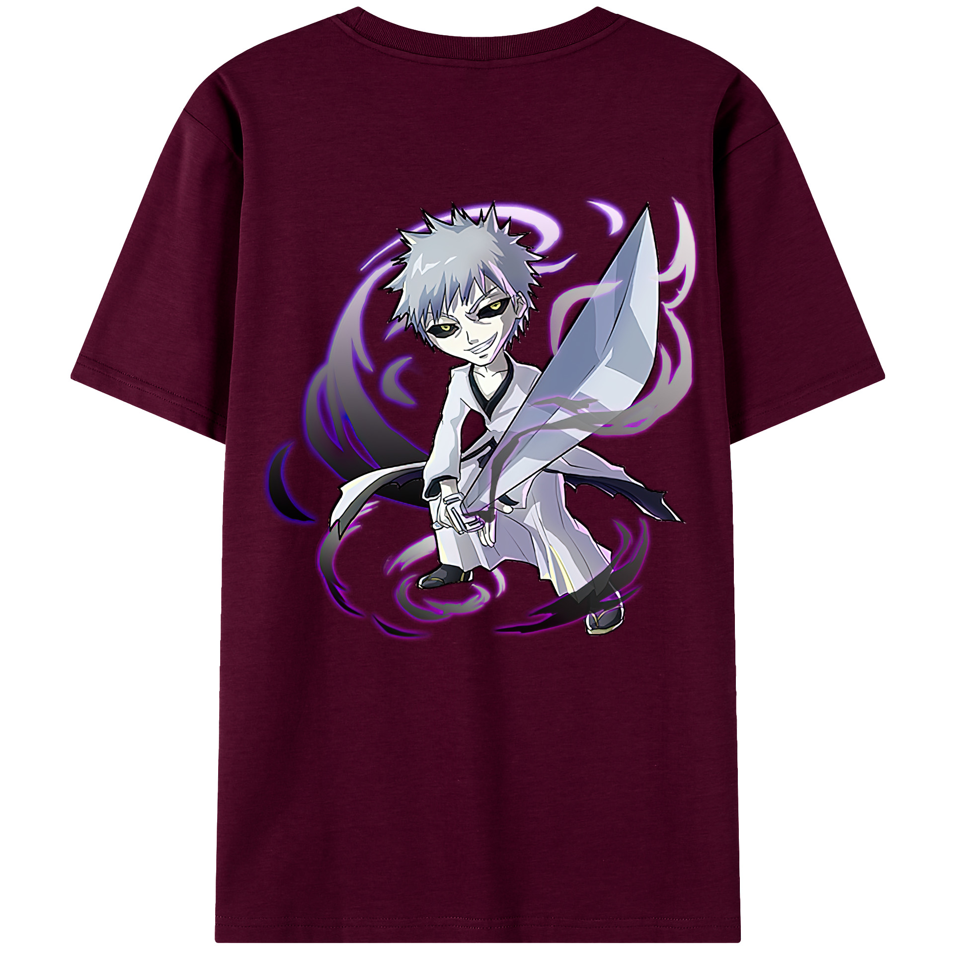 （画像用） ブリーチ 黒崎一護（くろさき いちご）BLEACH Kurosaki Ichigo レディース半袖Tシャツ(バックプリント)